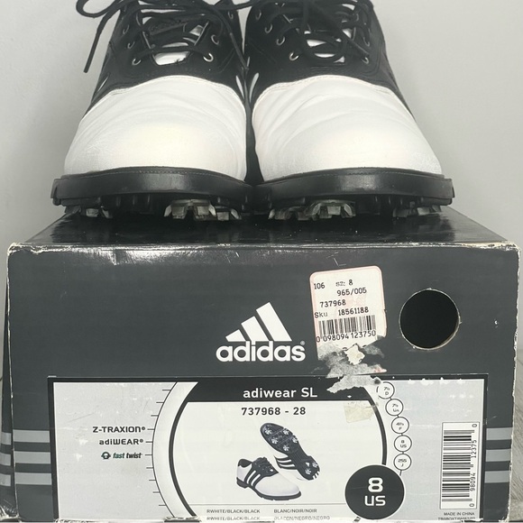 ADIDAS GOLF Men’s Adiwear SL Z-Traxion Golf Shoes - Picture 11 of 11